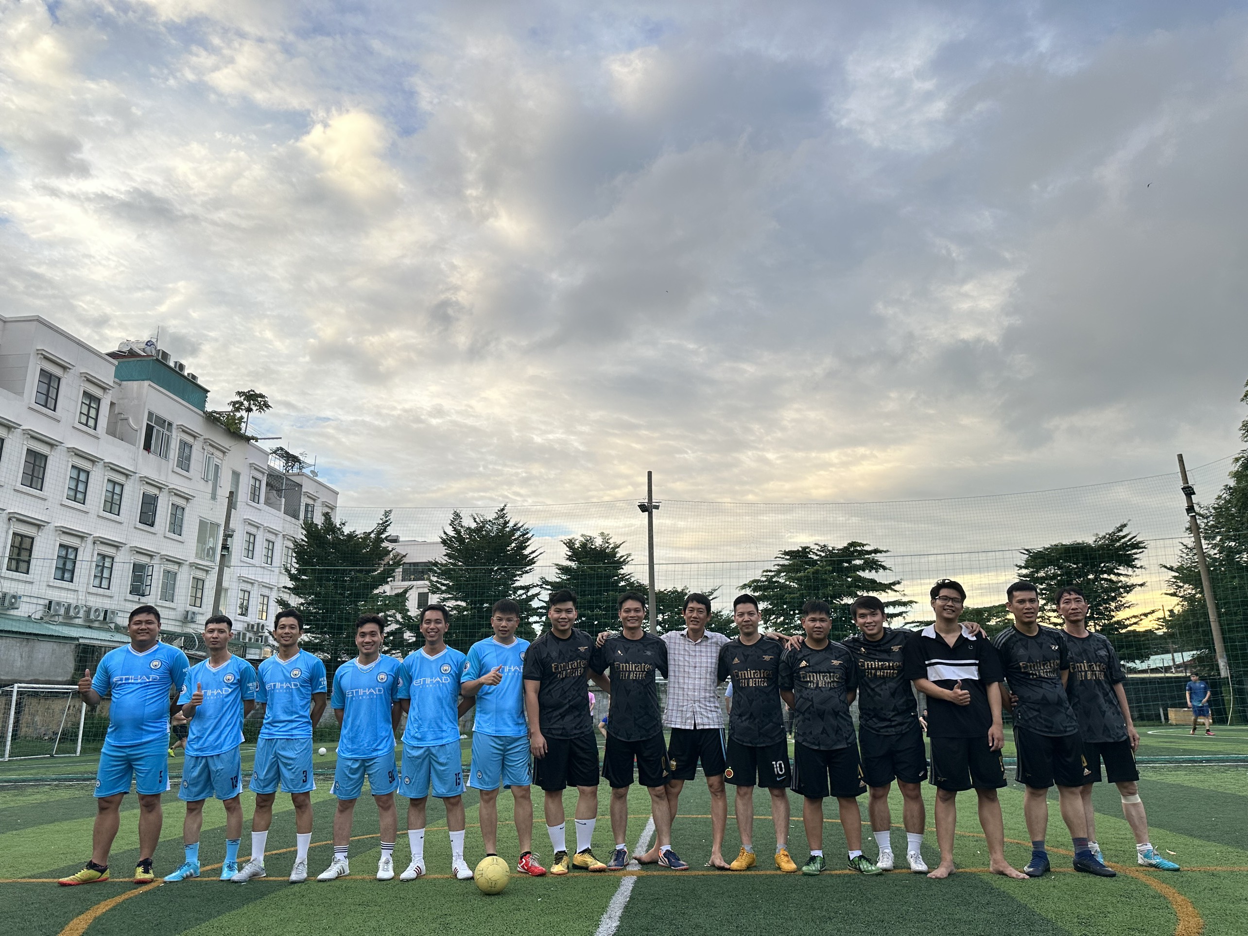 FRIENDLY FOOTBALL MATCH WITH NGHIEM PHAM HOLDINGS AND DAVITA